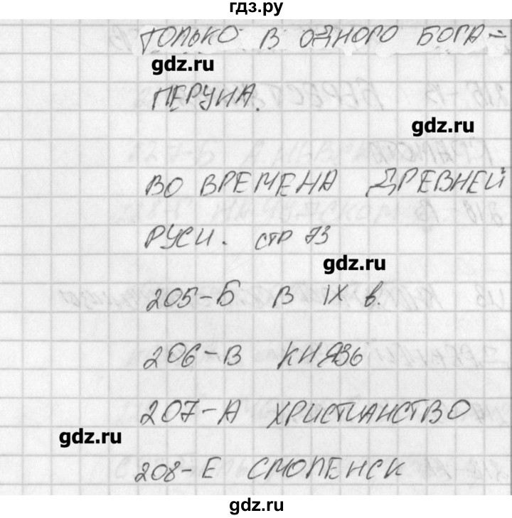 ГДЗ по окружающему миру 4 класс Плешаков тесты  страница - 73, Решебник